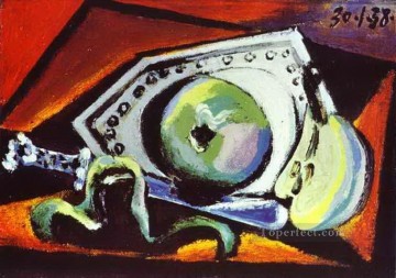 Pablo Picasso Painting - Still Life 1938 cubist Pablo Picasso